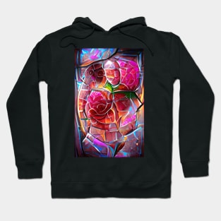 Stained Glass Roses Hoodie